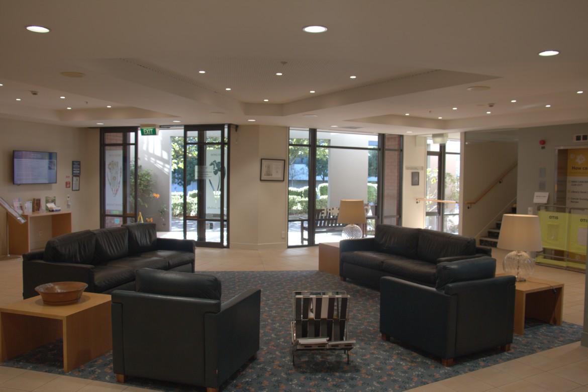 Reception area