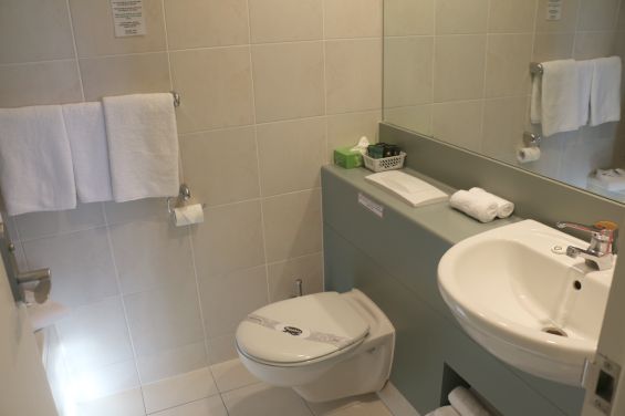 One Bedroom Apartment bathroom